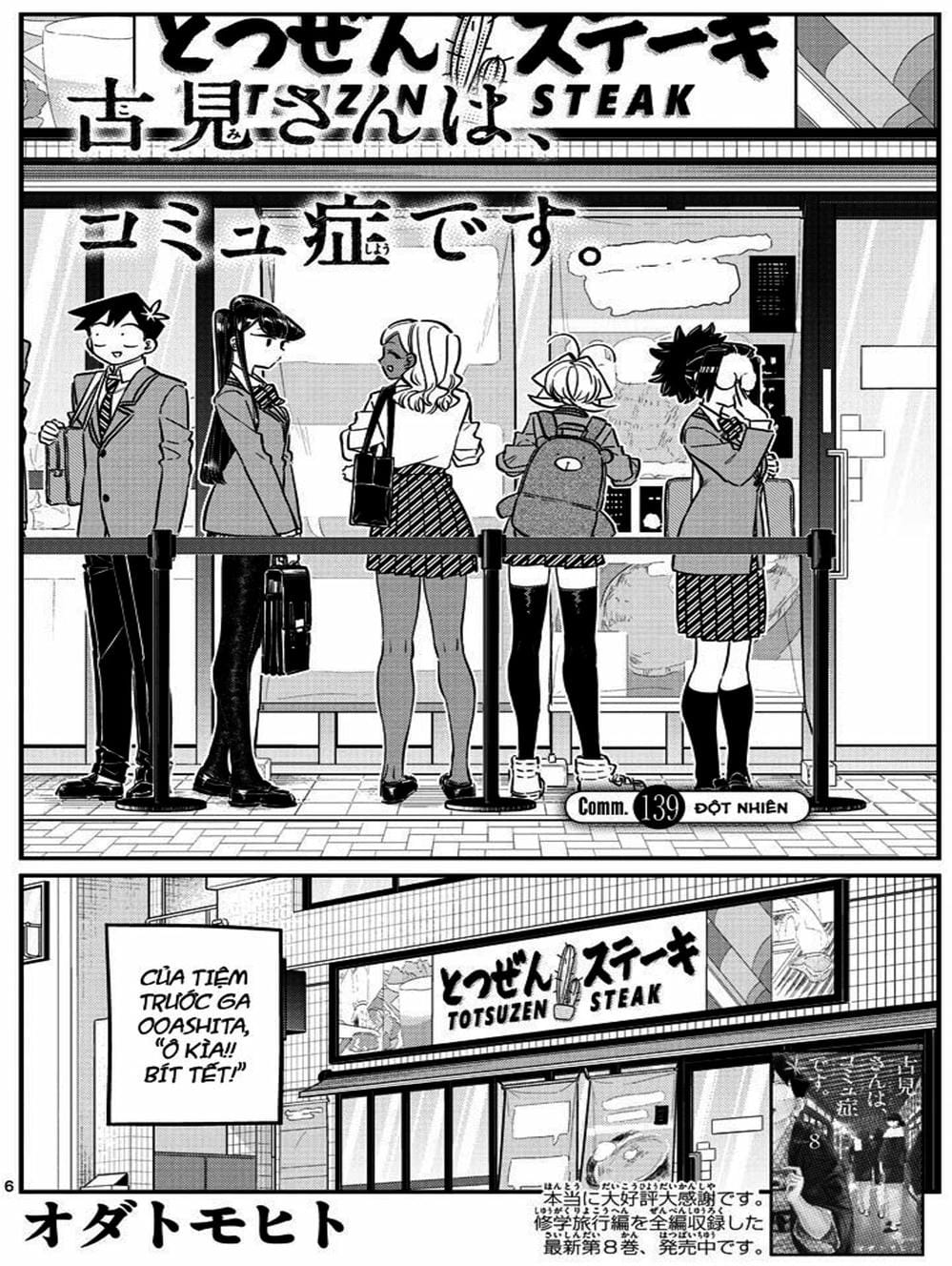 Truyện Tranh Komi Không Thể Giao Tiếp - Komi San Wa Komyusho Desu trang 5