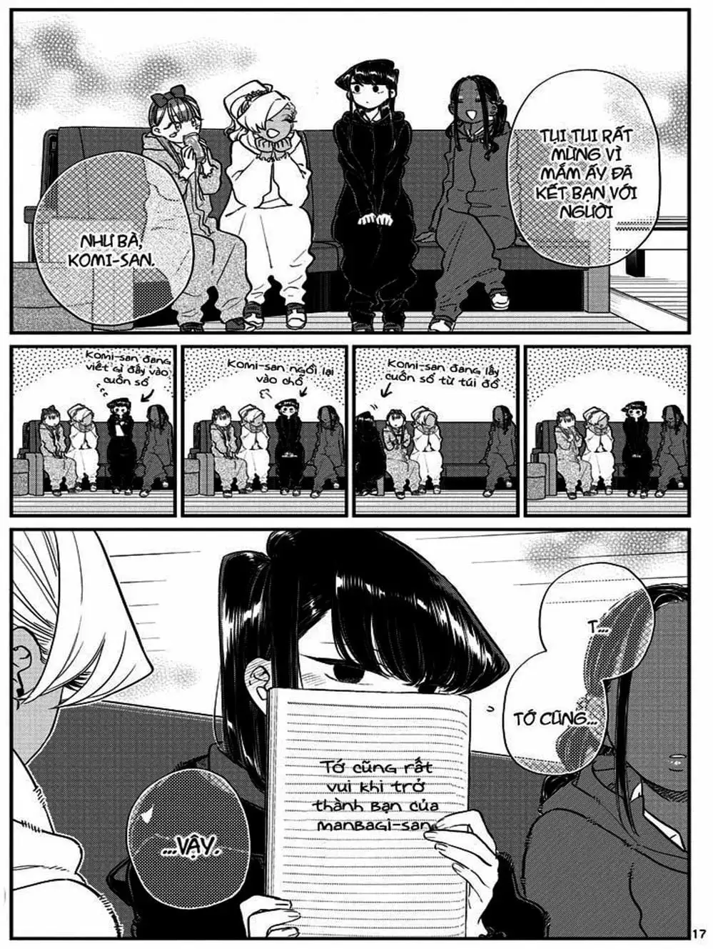 Truyện Tranh Komi Không Thể Giao Tiếp - Komi San Wa Komyusho Desu trang 5