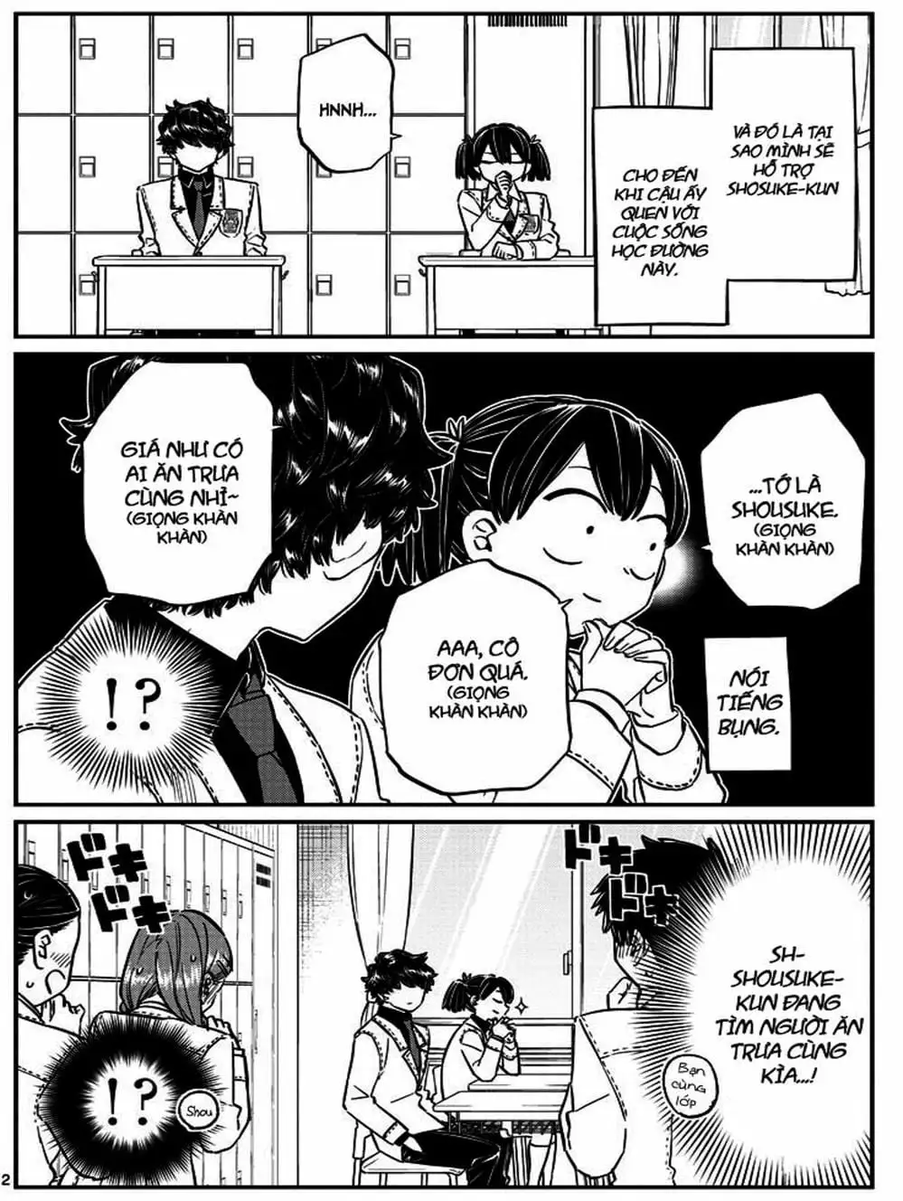 Truyện Tranh Komi Không Thể Giao Tiếp - Komi San Wa Komyusho Desu trang 5