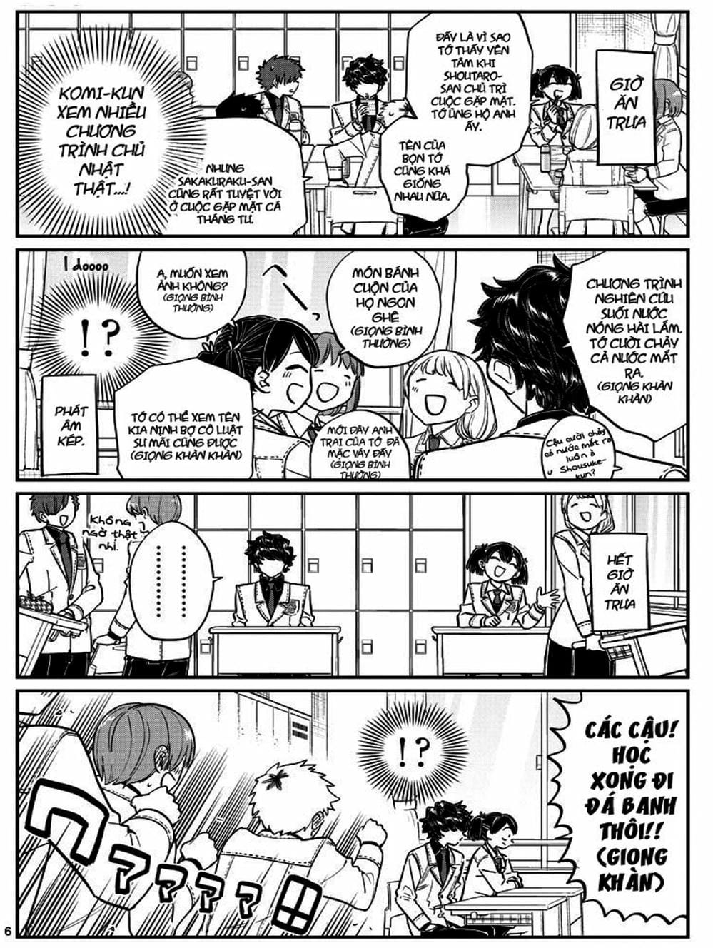Truyện Tranh Komi Không Thể Giao Tiếp - Komi San Wa Komyusho Desu trang 5