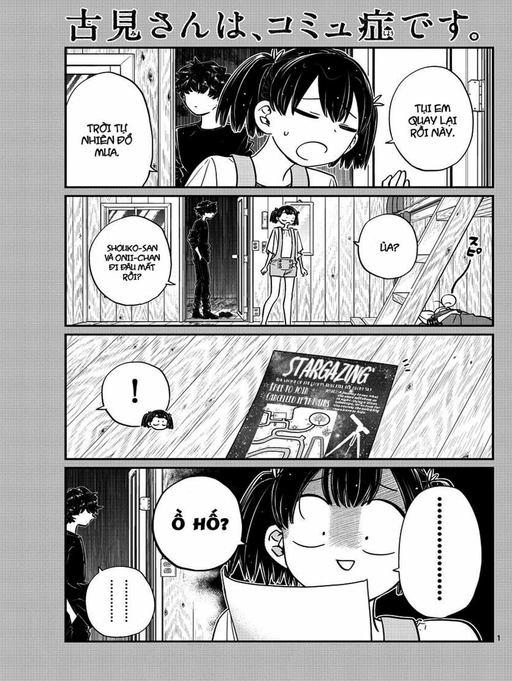 Truyện Tranh Komi Không Thể Giao Tiếp - Komi San Wa Komyusho Desu trang 5