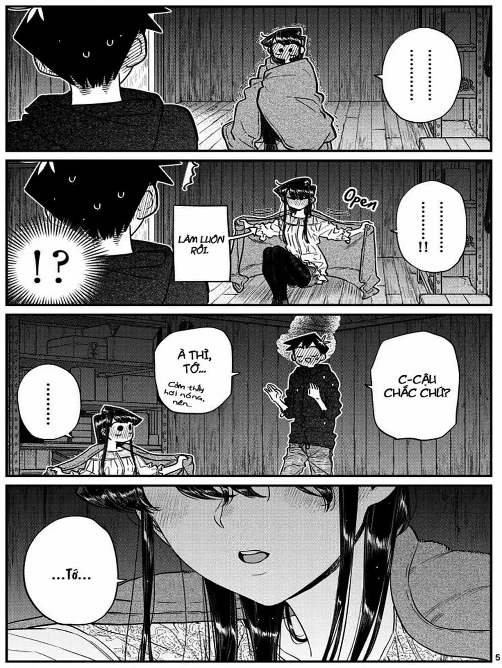 Truyện Tranh Komi Không Thể Giao Tiếp - Komi San Wa Komyusho Desu trang 5