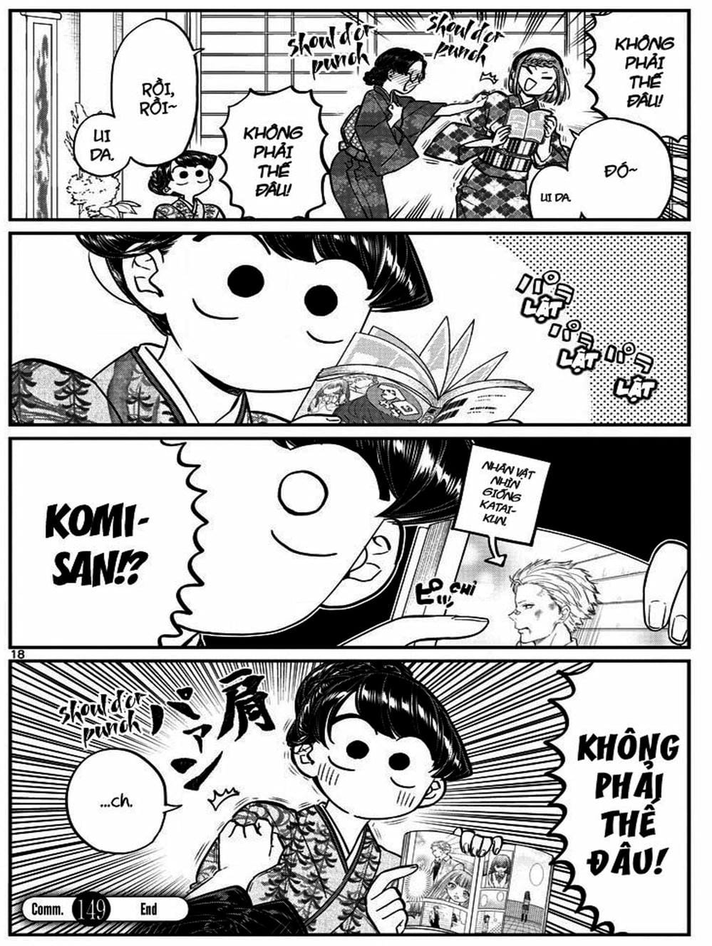 Truyện Tranh Komi Không Thể Giao Tiếp - Komi San Wa Komyusho Desu trang 5