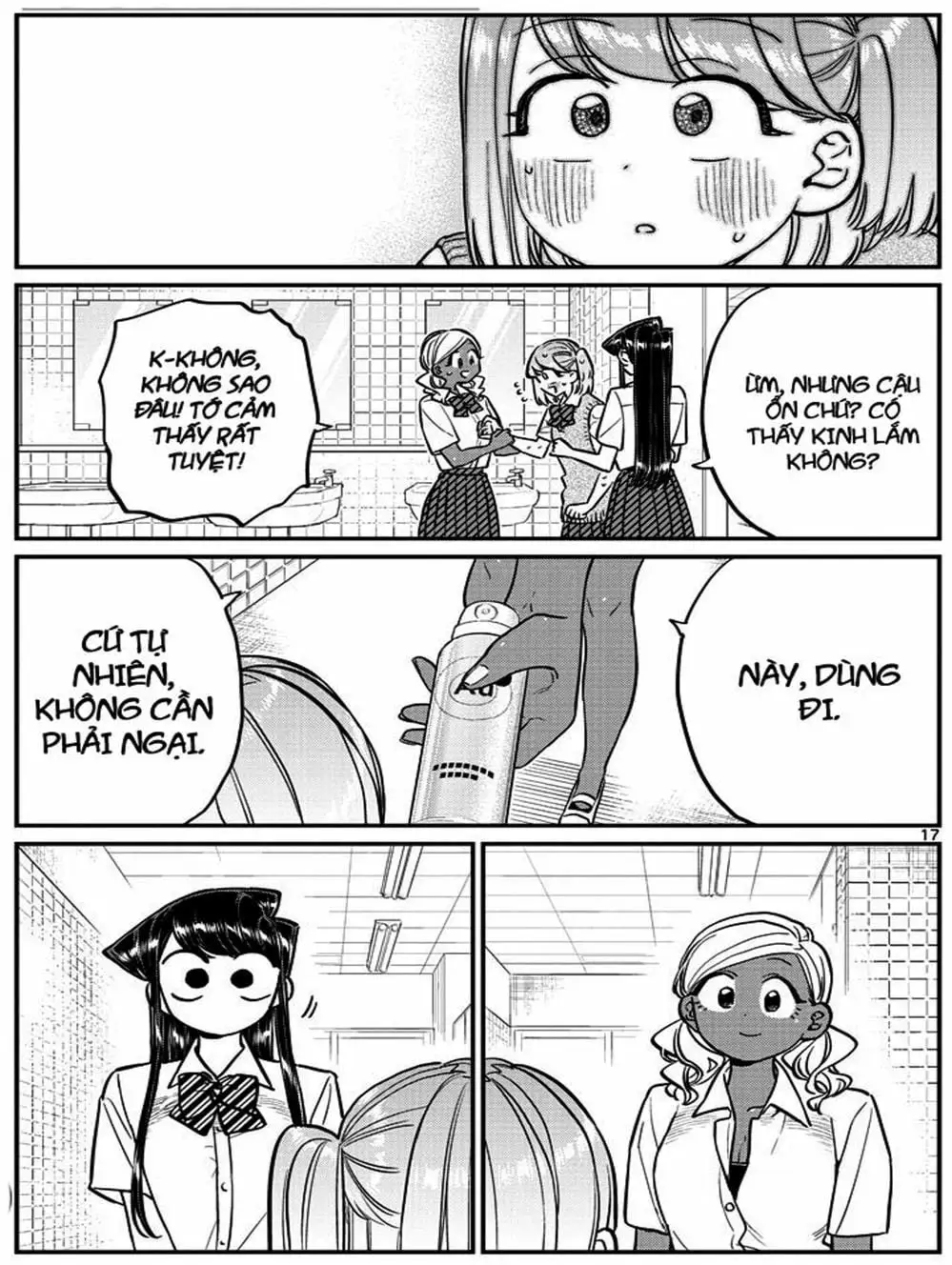 Truyện Tranh Komi Không Thể Giao Tiếp - Komi San Wa Komyusho Desu trang 5