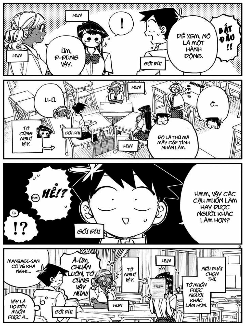 Truyện Tranh Komi Không Thể Giao Tiếp - Komi San Wa Komyusho Desu trang 5