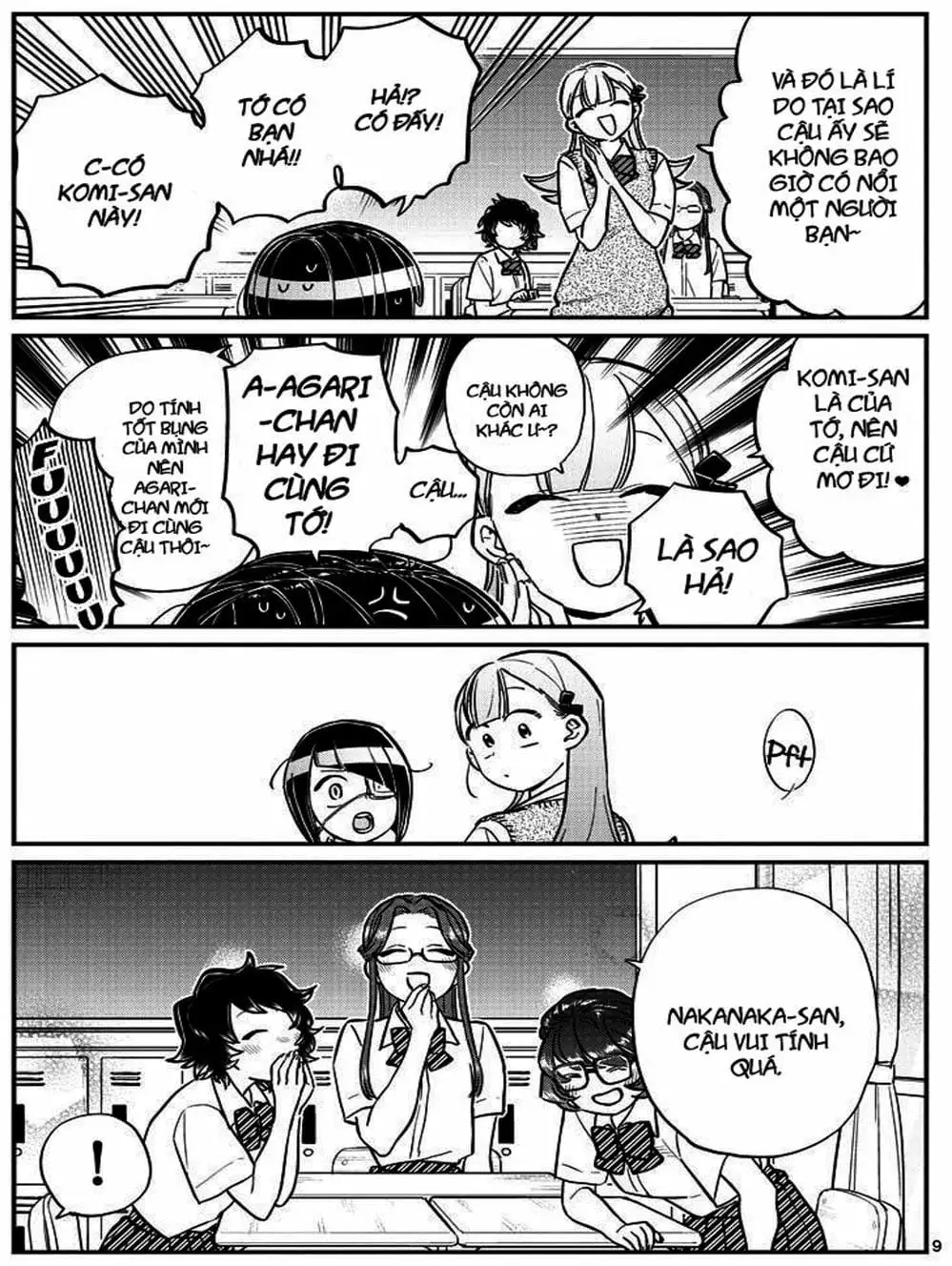 Truyện Tranh Komi Không Thể Giao Tiếp - Komi San Wa Komyusho Desu trang 5