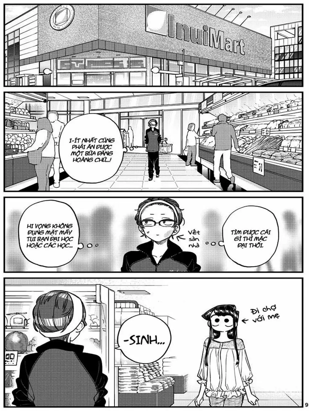 Truyện Tranh Komi Không Thể Giao Tiếp - Komi San Wa Komyusho Desu trang 5