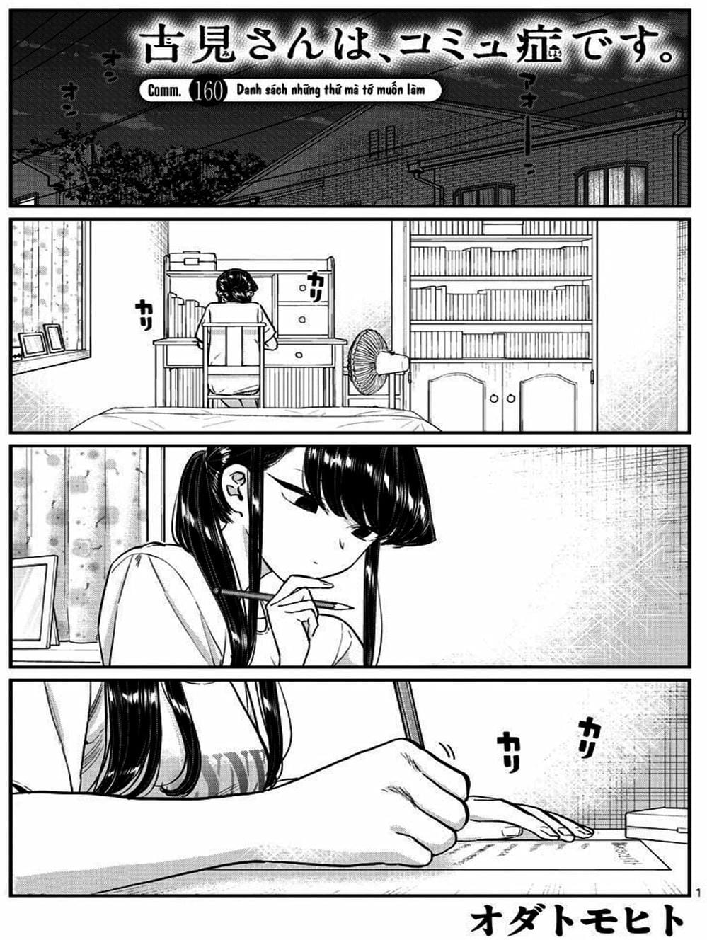 Truyện Tranh Komi Không Thể Giao Tiếp - Komi San Wa Komyusho Desu trang 5