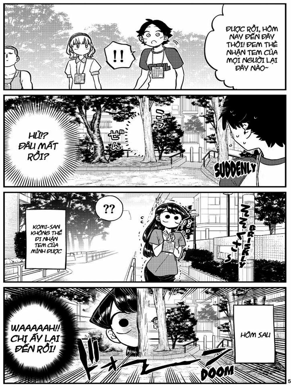 Truyện Tranh Komi Không Thể Giao Tiếp - Komi San Wa Komyusho Desu trang 5