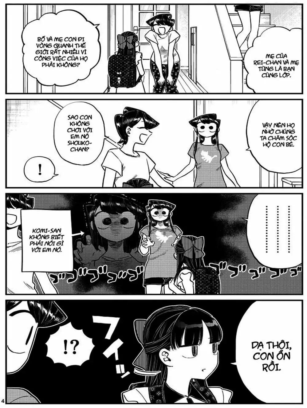 Truyện Tranh Komi Không Thể Giao Tiếp - Komi San Wa Komyusho Desu trang 5