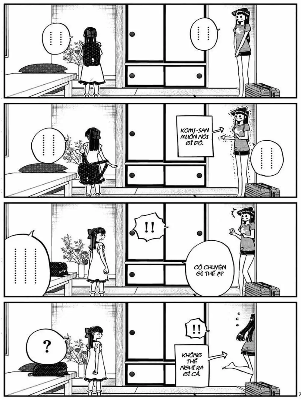 Truyện Tranh Komi Không Thể Giao Tiếp - Komi San Wa Komyusho Desu trang 5