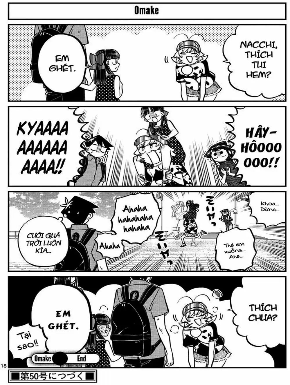 Truyện Tranh Komi Không Thể Giao Tiếp - Komi San Wa Komyusho Desu trang 5