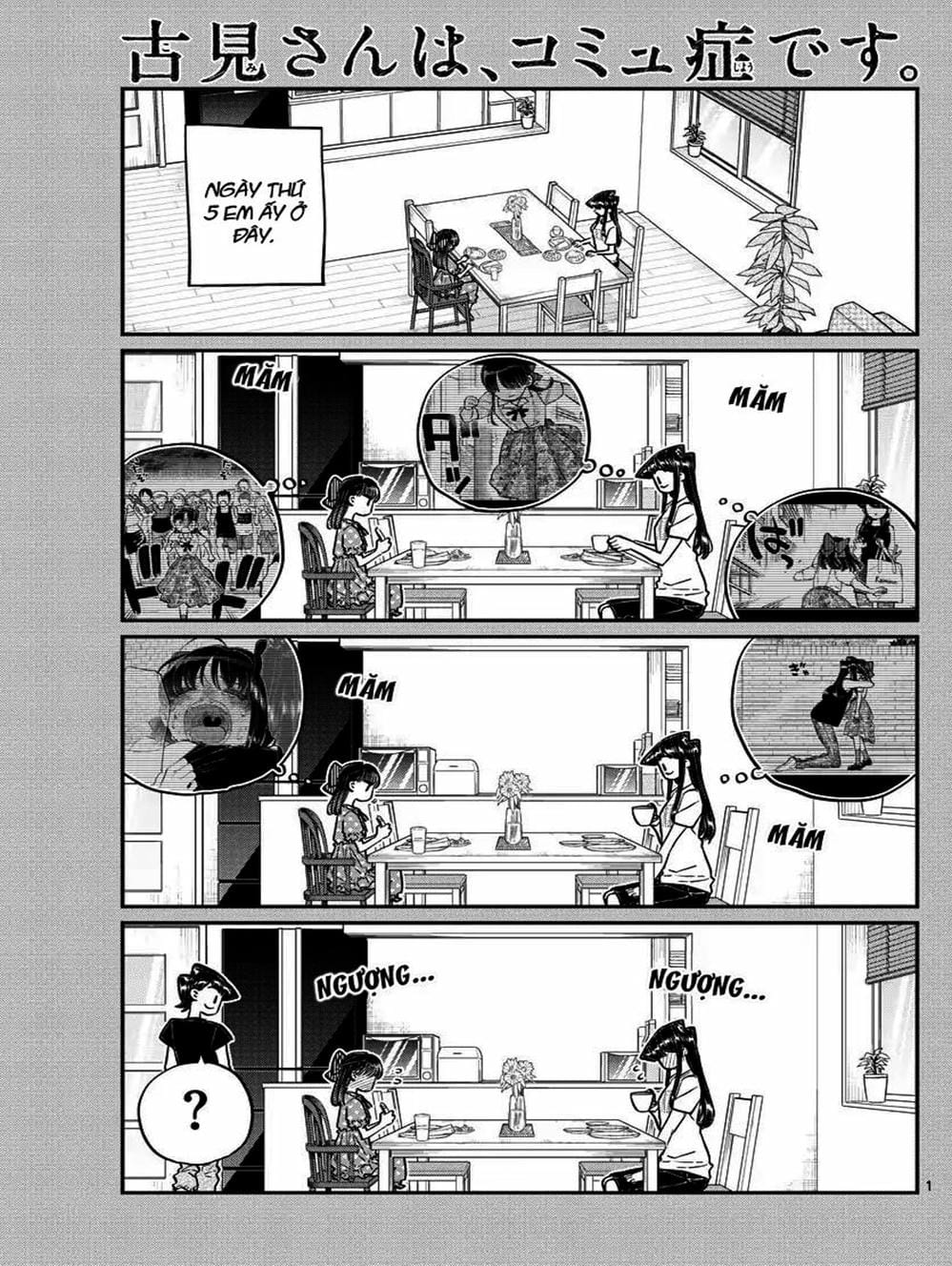 Truyện Tranh Komi Không Thể Giao Tiếp - Komi San Wa Komyusho Desu trang 5
