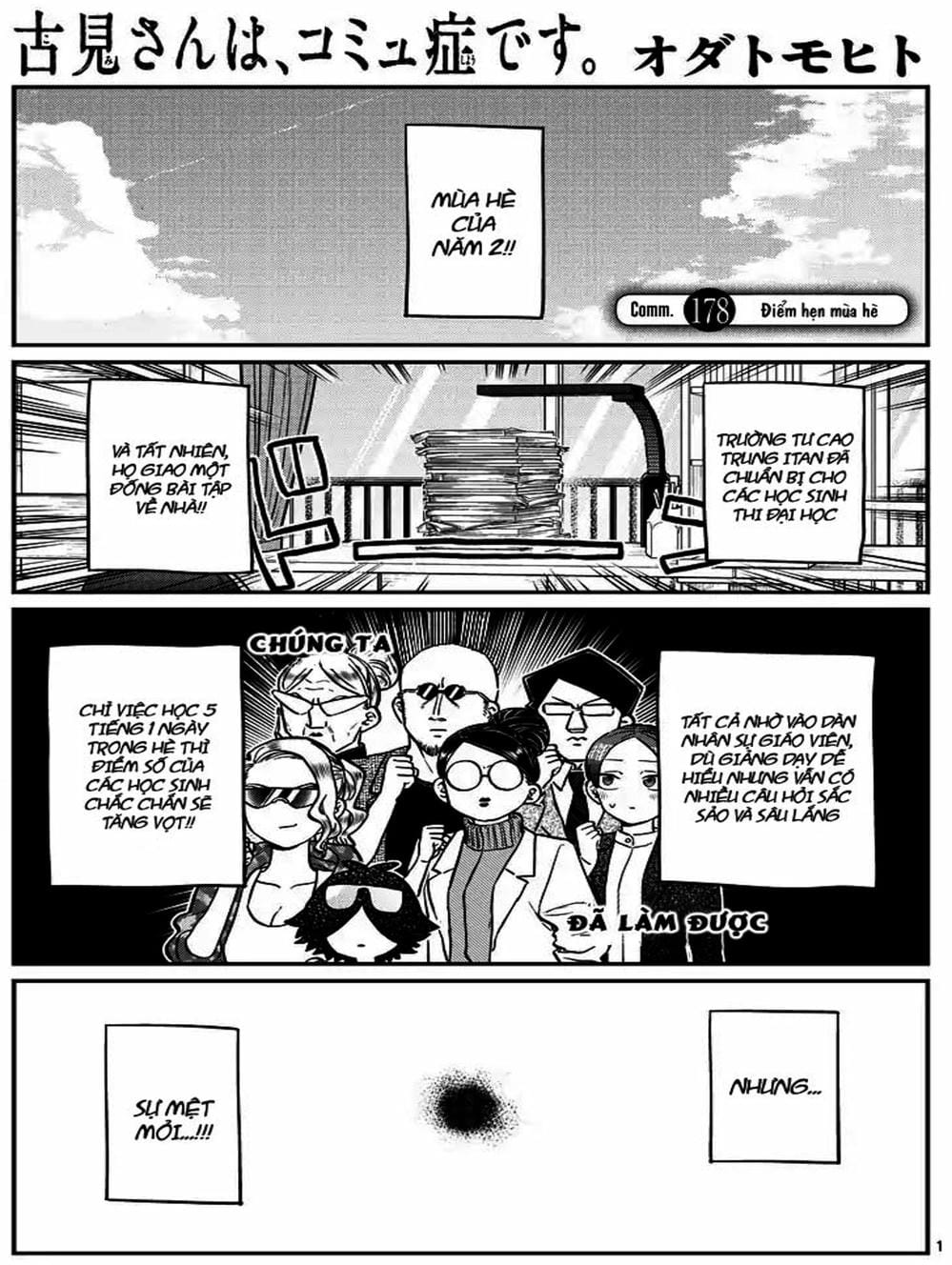 Truyện Tranh Komi Không Thể Giao Tiếp - Komi San Wa Komyusho Desu trang 5