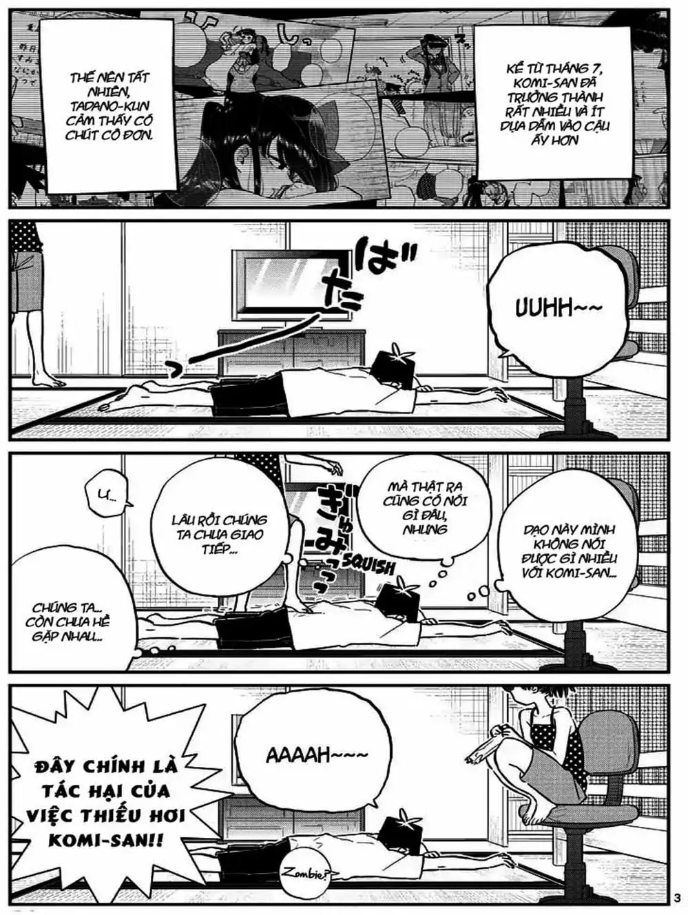 Truyện Tranh Komi Không Thể Giao Tiếp - Komi San Wa Komyusho Desu trang 5