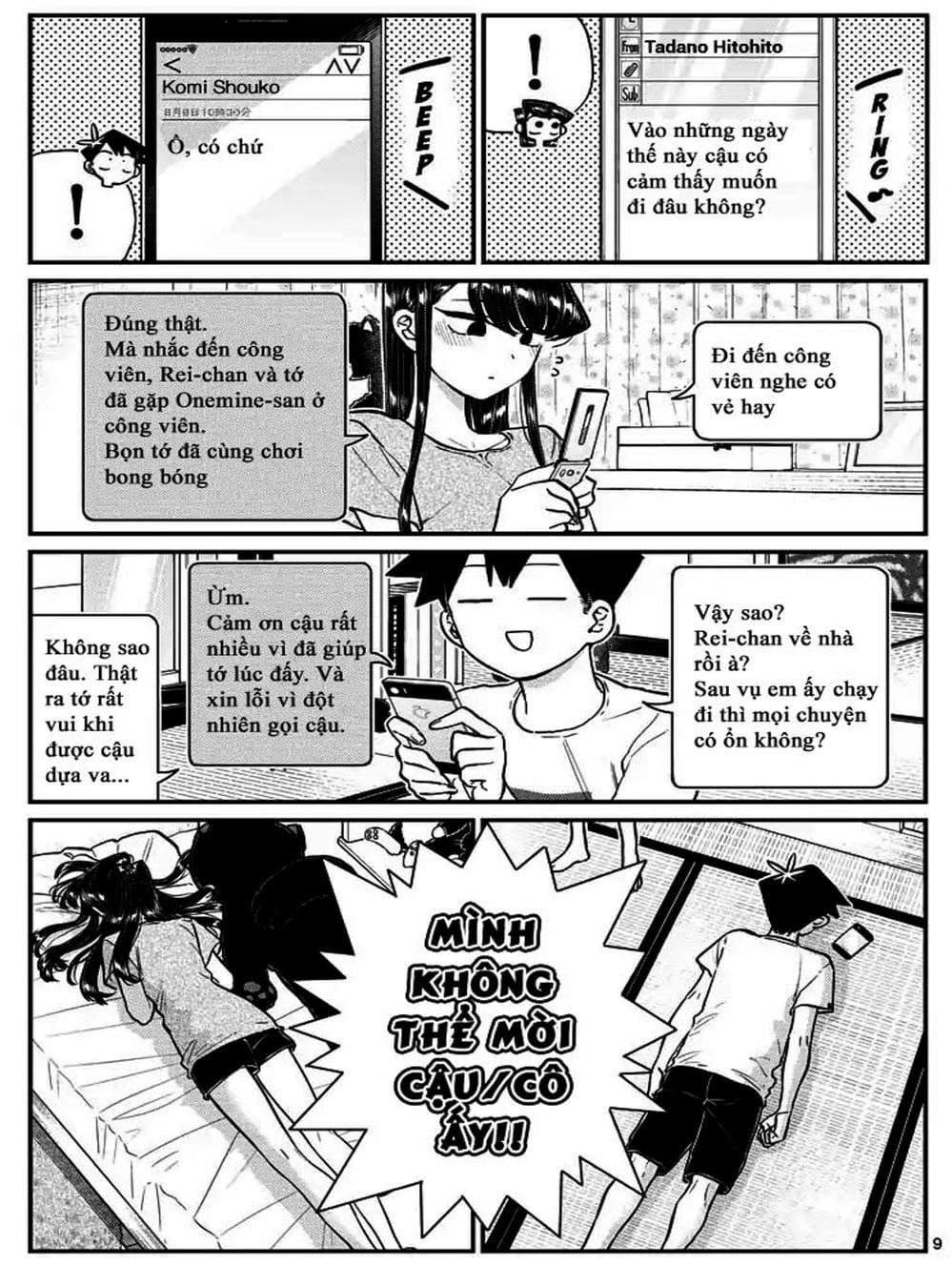 Truyện Tranh Komi Không Thể Giao Tiếp - Komi San Wa Komyusho Desu trang 5