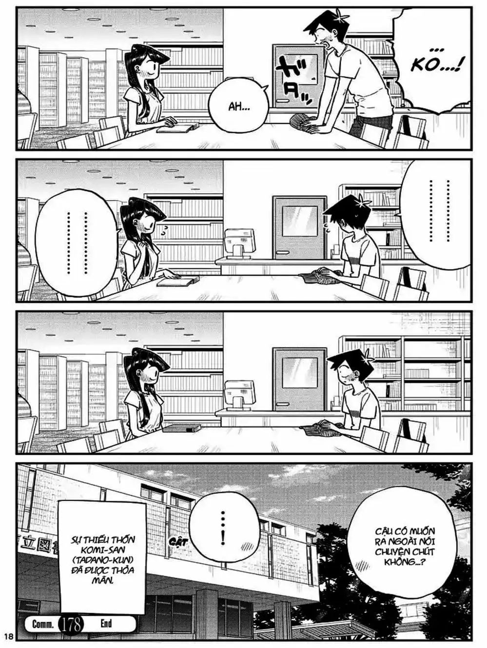 Truyện Tranh Komi Không Thể Giao Tiếp - Komi San Wa Komyusho Desu trang 5