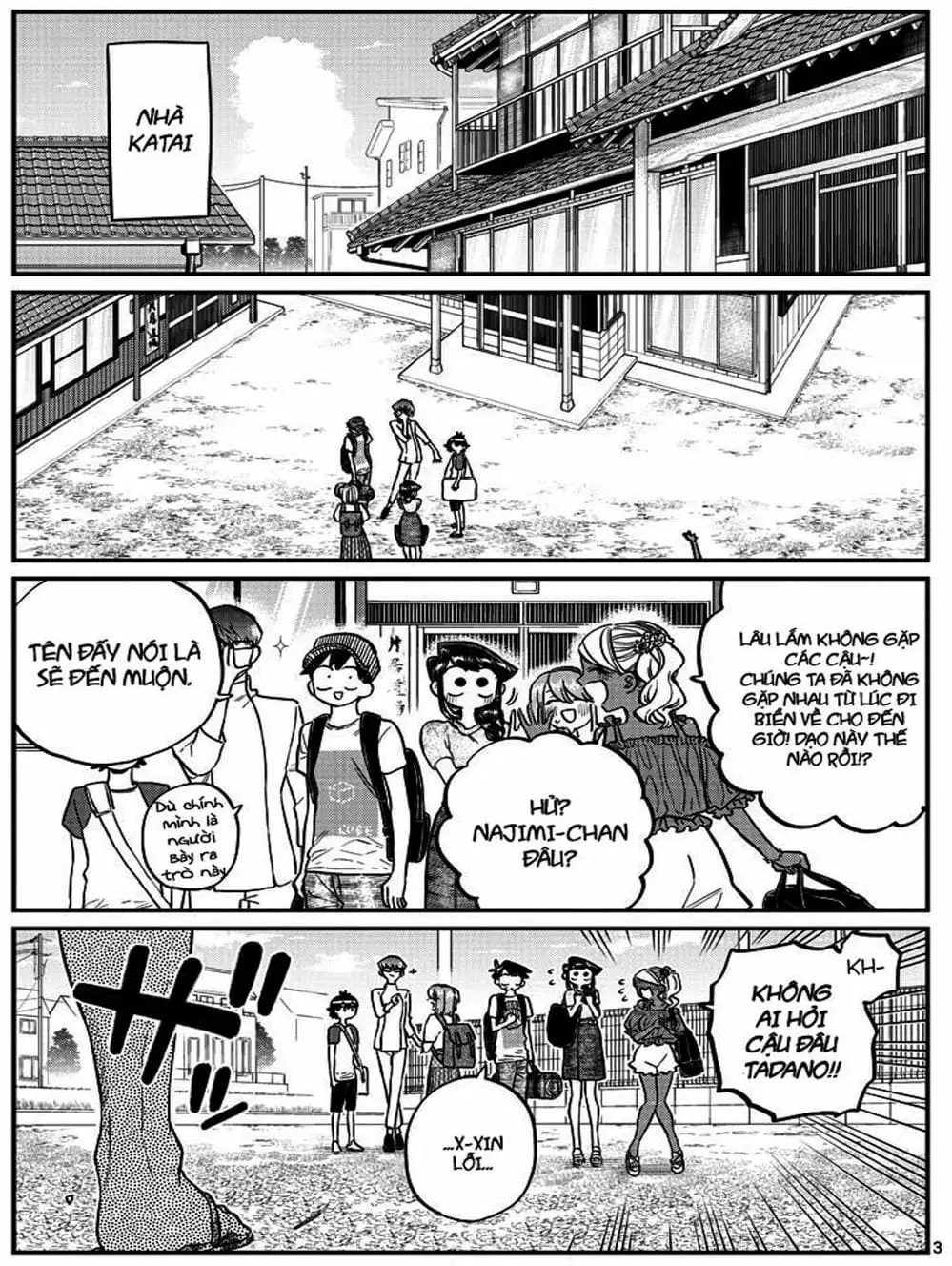 Truyện Tranh Komi Không Thể Giao Tiếp - Komi San Wa Komyusho Desu trang 5