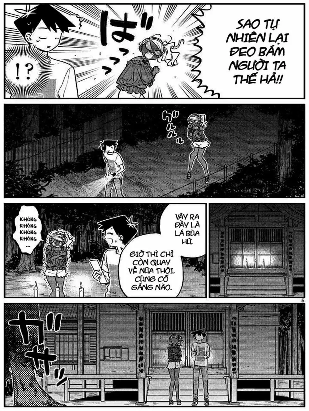 Truyện Tranh Komi Không Thể Giao Tiếp - Komi San Wa Komyusho Desu trang 5