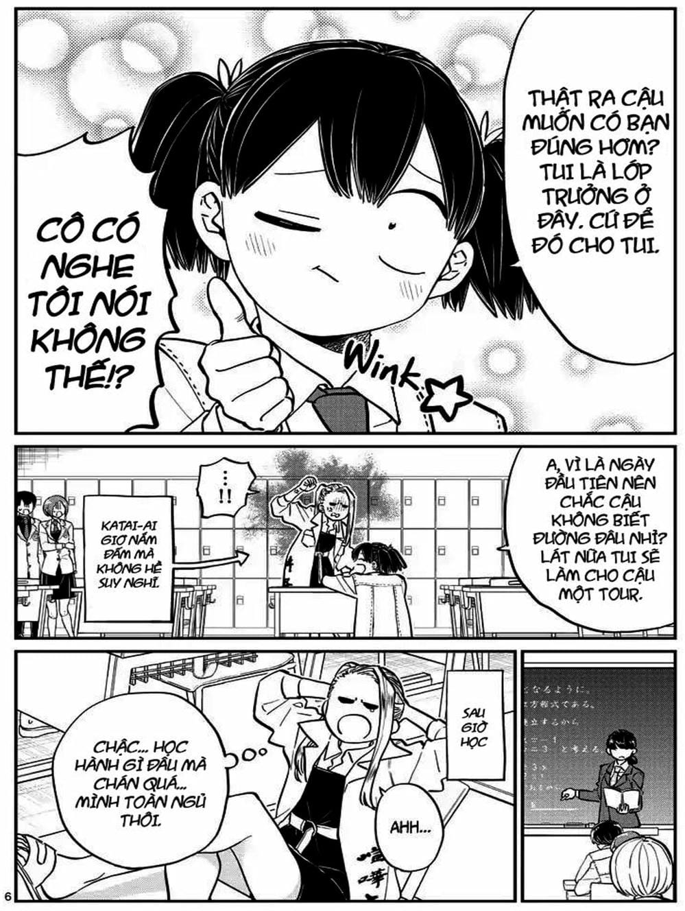 Truyện Tranh Komi Không Thể Giao Tiếp - Komi San Wa Komyusho Desu trang 5