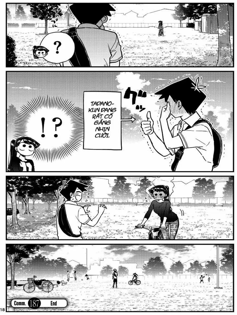Truyện Tranh Komi Không Thể Giao Tiếp - Komi San Wa Komyusho Desu trang 5