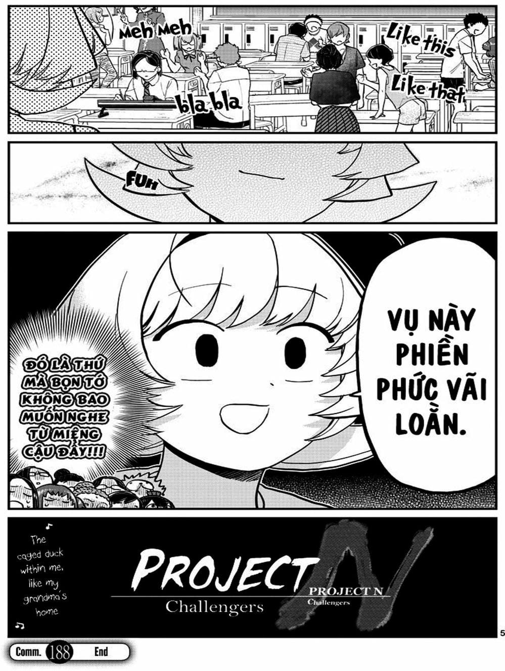 Truyện Tranh Komi Không Thể Giao Tiếp - Komi San Wa Komyusho Desu trang 5