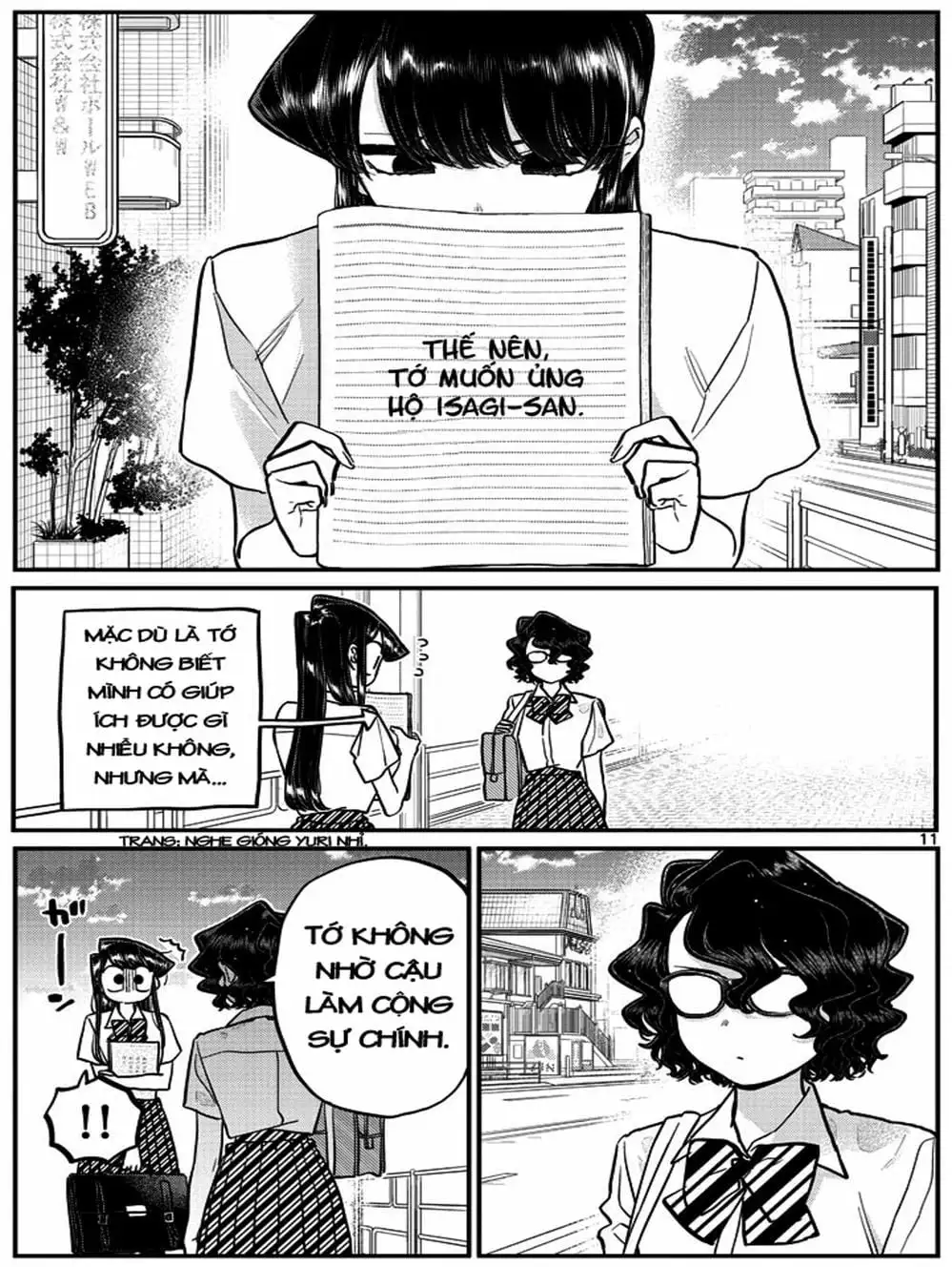 Truyện Tranh Komi Không Thể Giao Tiếp - Komi San Wa Komyusho Desu trang 5