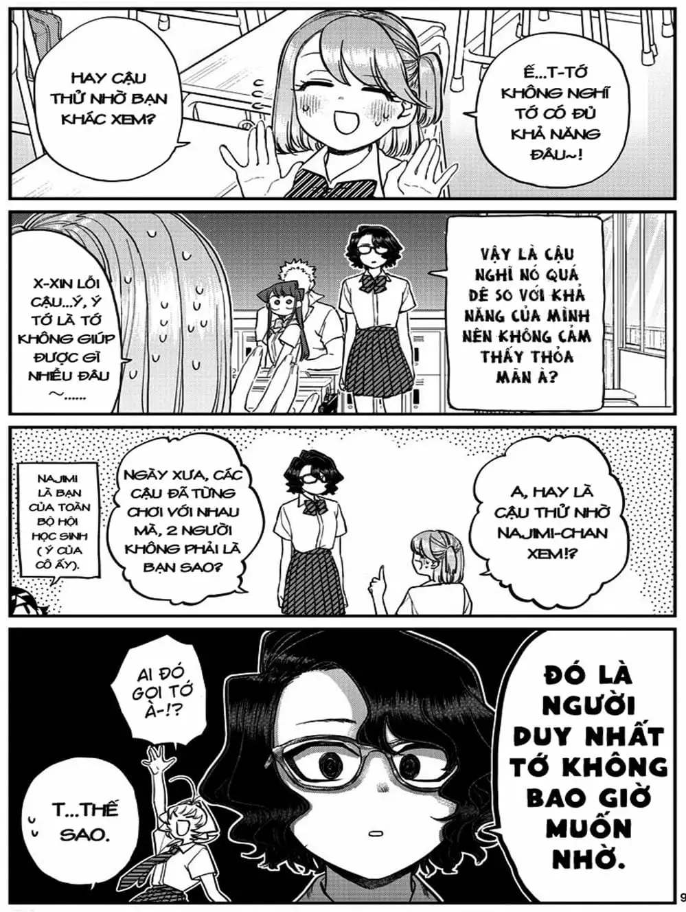 Truyện Tranh Komi Không Thể Giao Tiếp - Komi San Wa Komyusho Desu trang 5