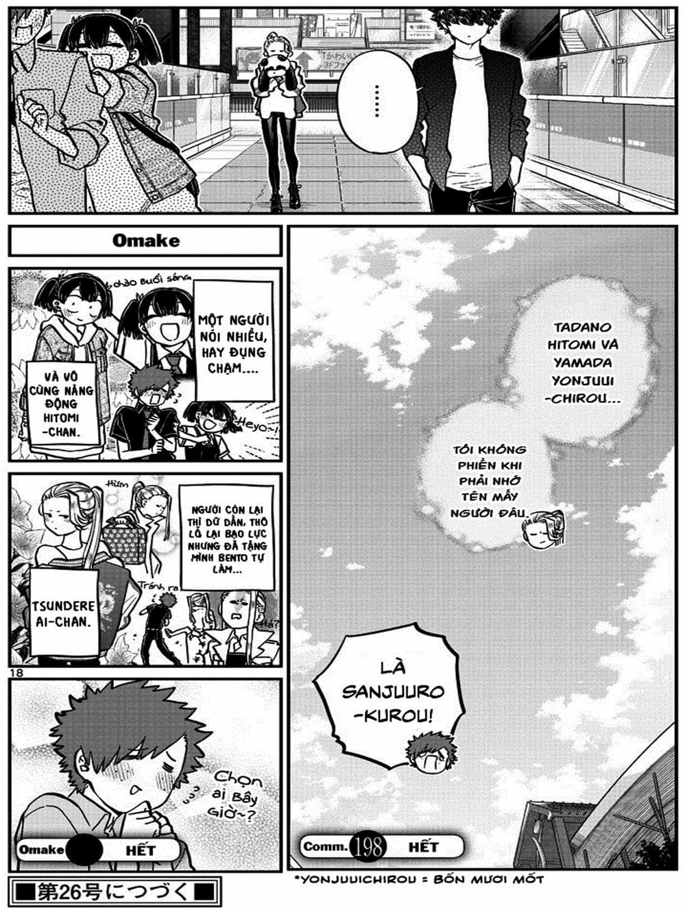 Truyện Tranh Komi Không Thể Giao Tiếp - Komi San Wa Komyusho Desu trang 5