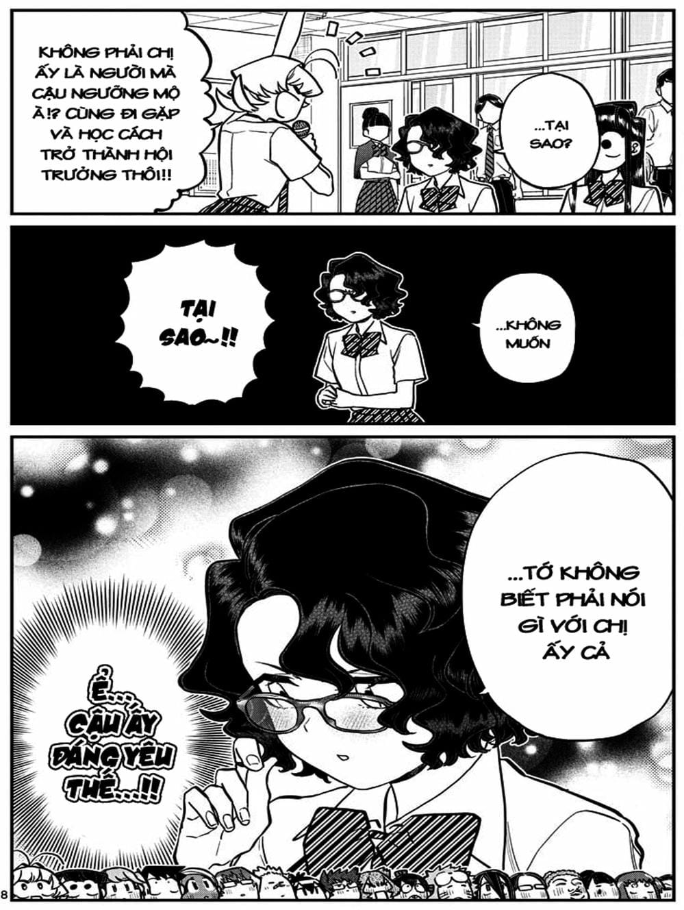 Truyện Tranh Komi Không Thể Giao Tiếp - Komi San Wa Komyusho Desu trang 5