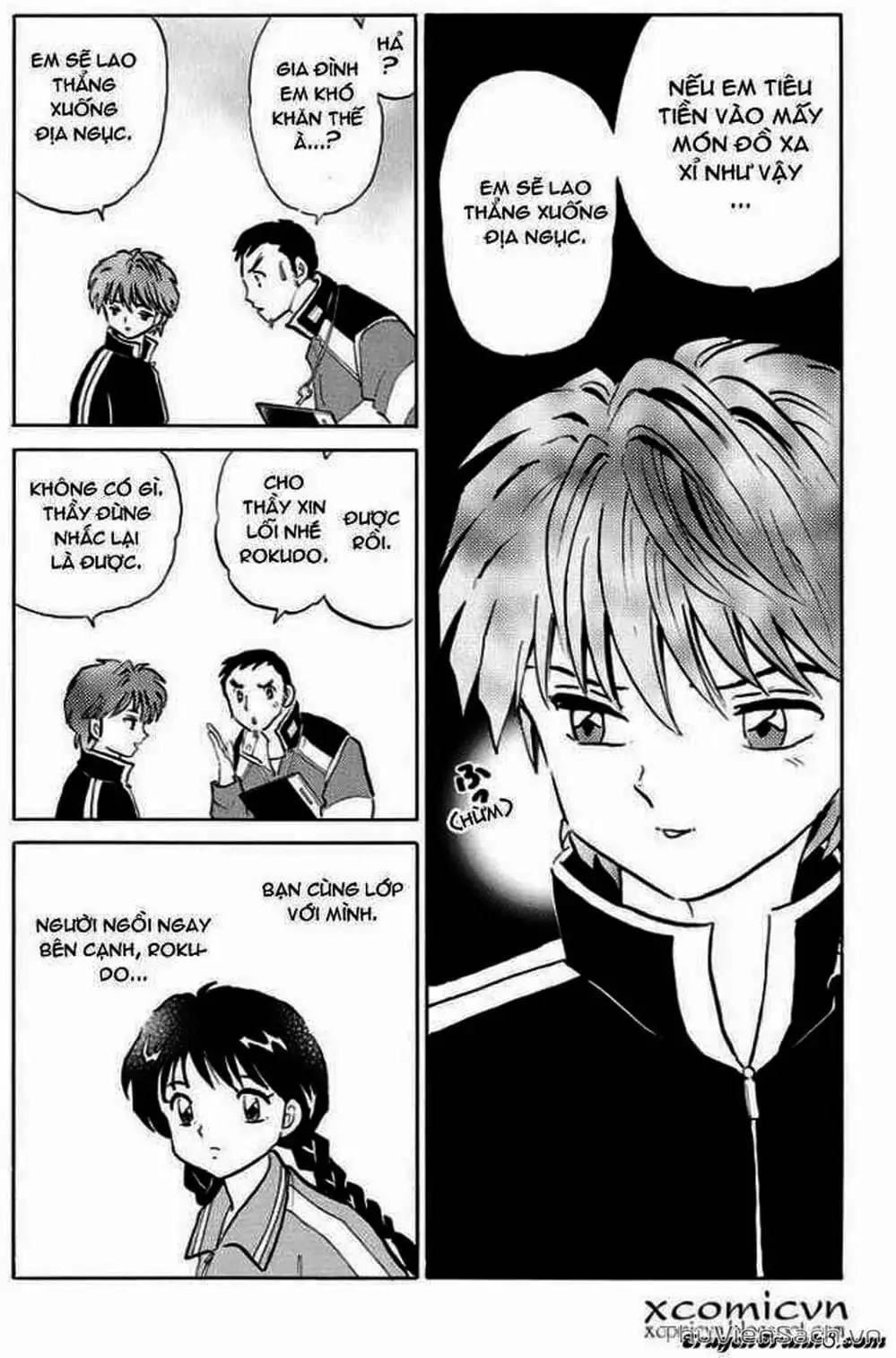 Truyện Tranh Rinne - Cảnh Giới Luân Hồi (Bạn Học Bí Ẩn) trang 4