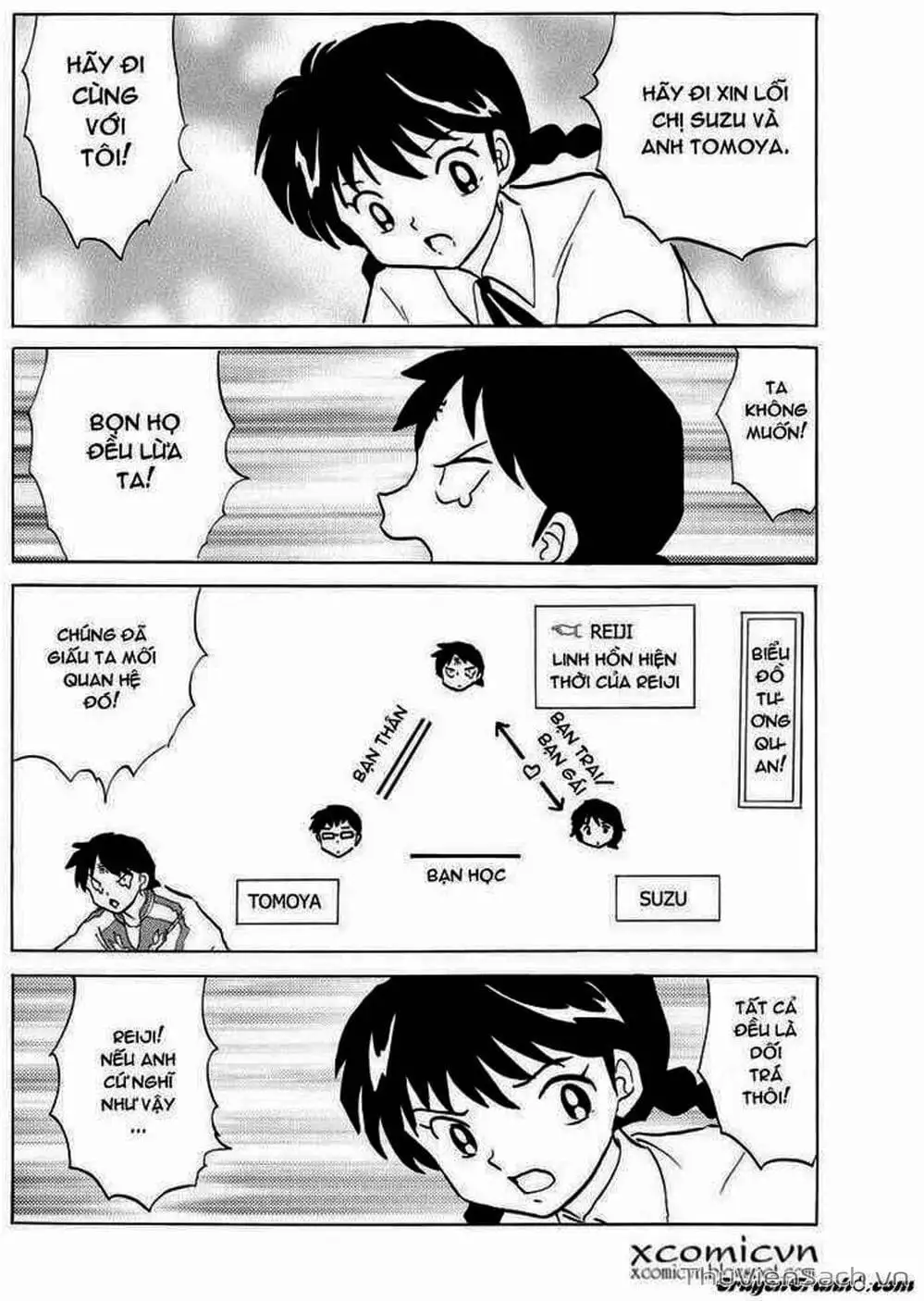 Truyện Tranh Rinne - Cảnh Giới Luân Hồi (Bạn Học Bí Ẩn) trang 4