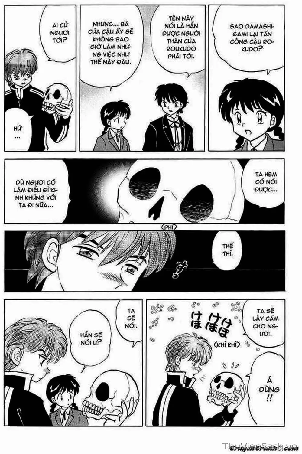 Truyện Tranh Rinne - Cảnh Giới Luân Hồi (Bạn Học Bí Ẩn) trang 4
