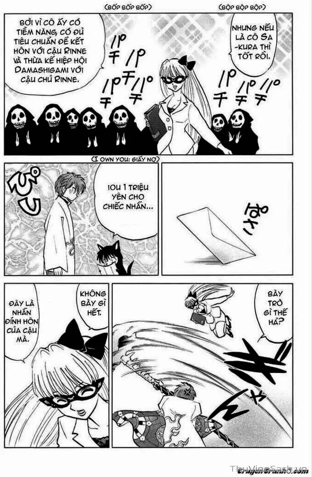 Truyện Tranh Rinne - Cảnh Giới Luân Hồi (Bạn Học Bí Ẩn) trang 4
