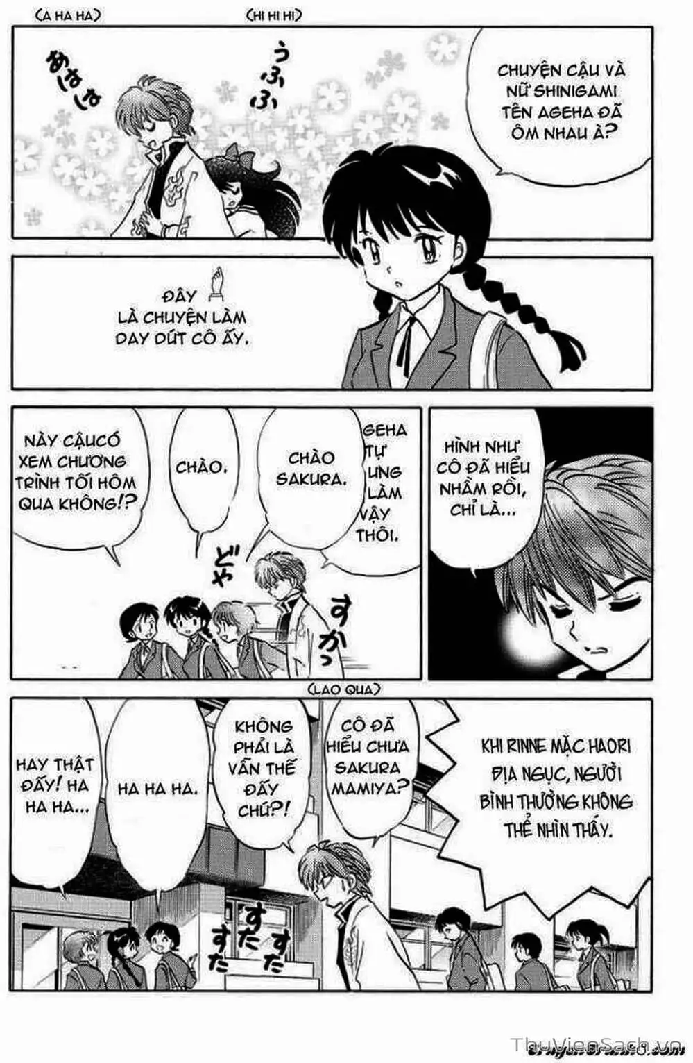 Truyện Tranh Rinne - Cảnh Giới Luân Hồi (Bạn Học Bí Ẩn) trang 4