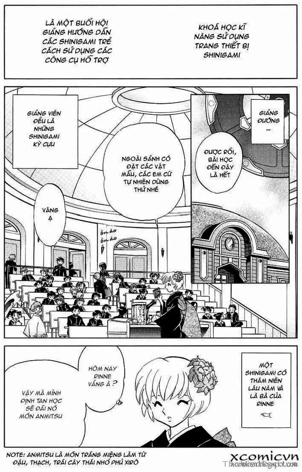 Truyện Tranh Rinne - Cảnh Giới Luân Hồi (Bạn Học Bí Ẩn) trang 4