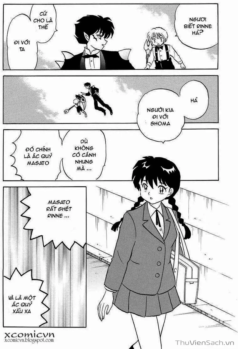 Truyện Tranh Rinne - Cảnh Giới Luân Hồi (Bạn Học Bí Ẩn) trang 4
