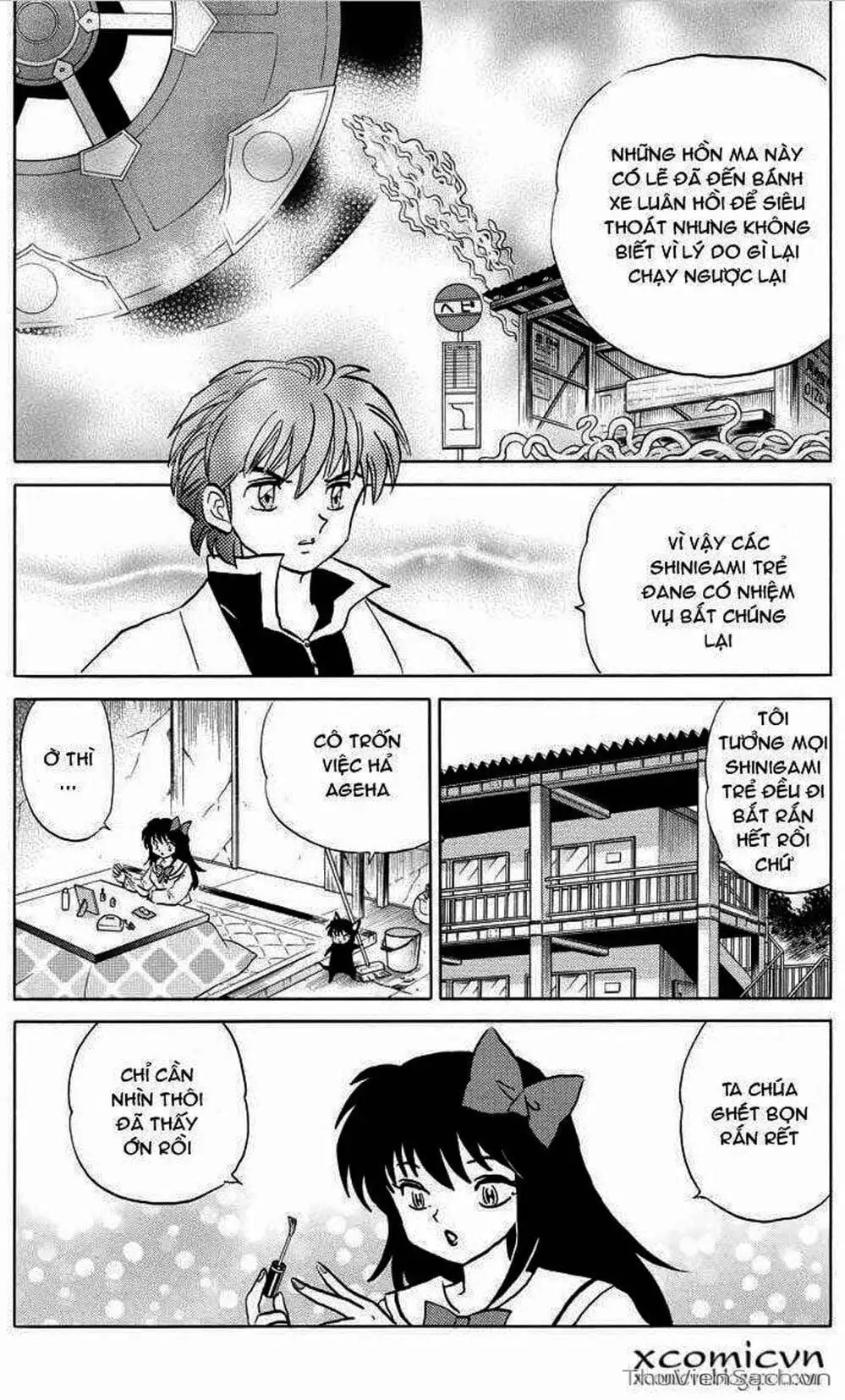 Truyện Tranh Rinne - Cảnh Giới Luân Hồi (Bạn Học Bí Ẩn) trang 4