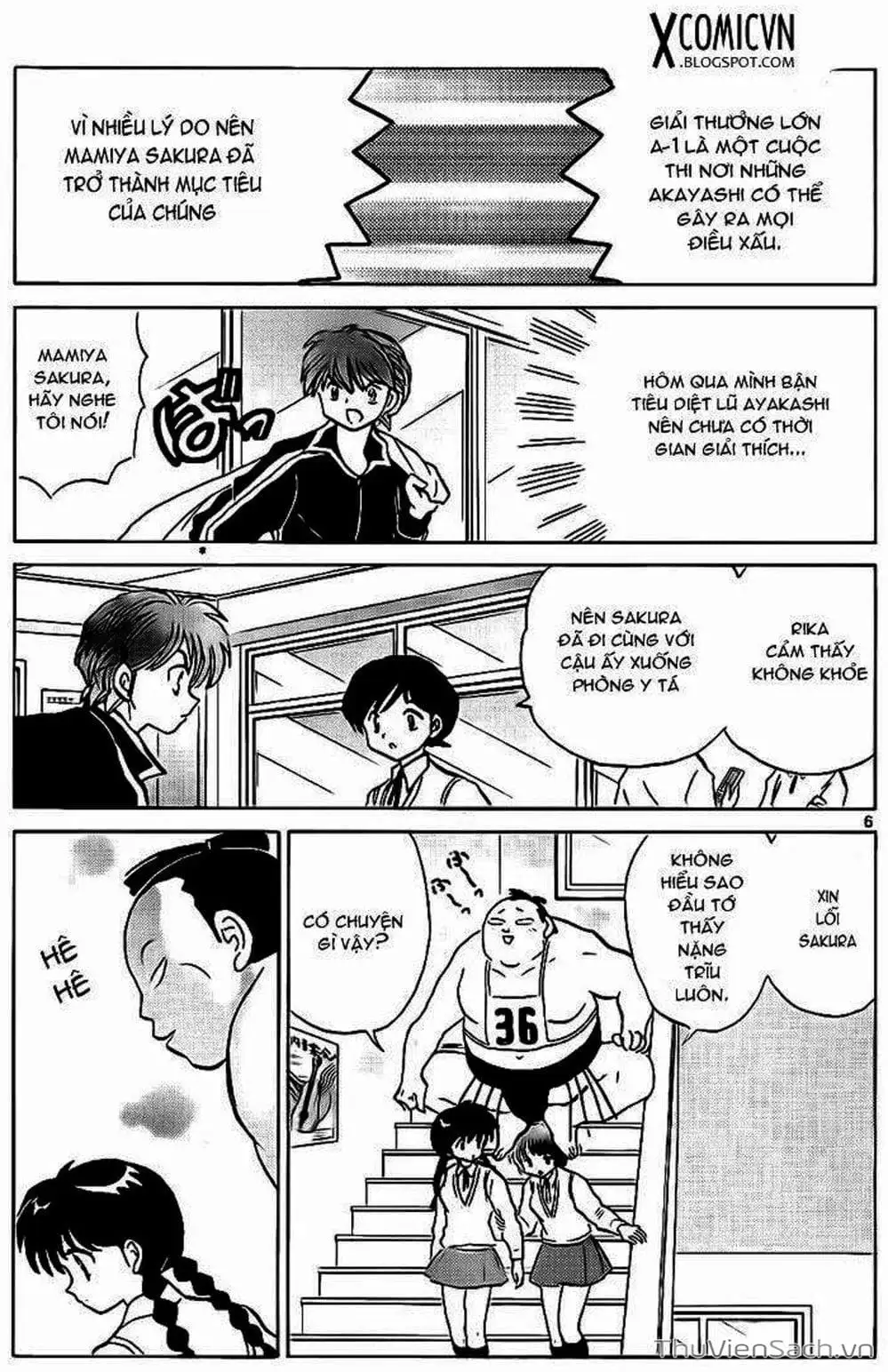 Truyện Tranh Rinne - Cảnh Giới Luân Hồi (Bạn Học Bí Ẩn) trang 4