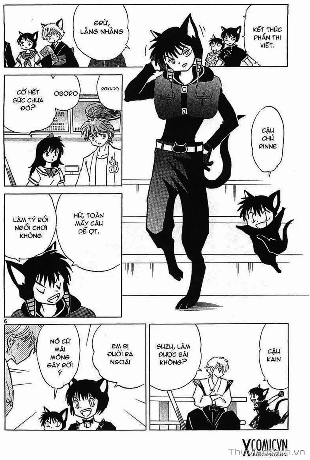 Truyện Tranh Rinne - Cảnh Giới Luân Hồi (Bạn Học Bí Ẩn) trang 4