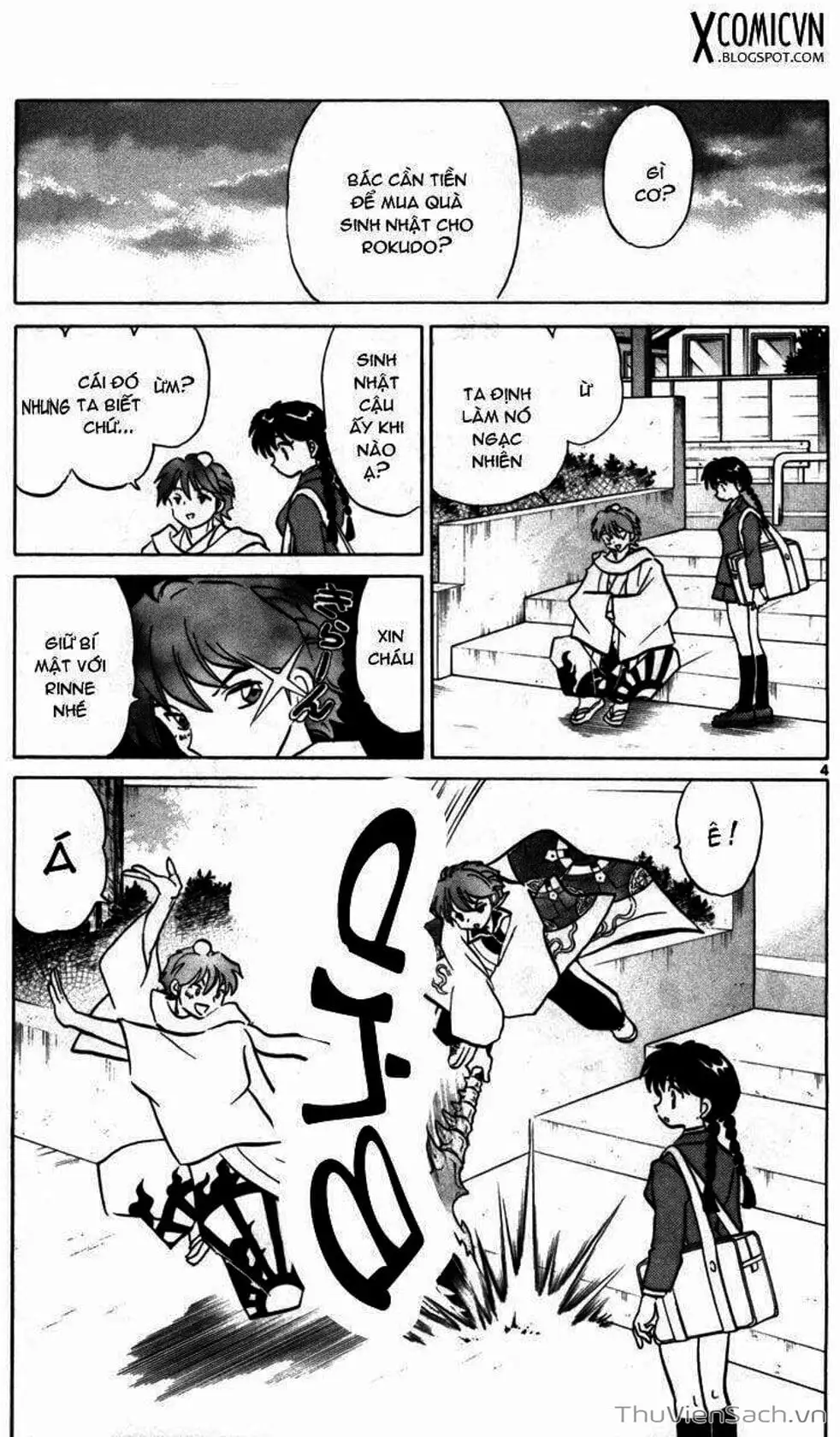 Truyện Tranh Rinne - Cảnh Giới Luân Hồi (Bạn Học Bí Ẩn) trang 4