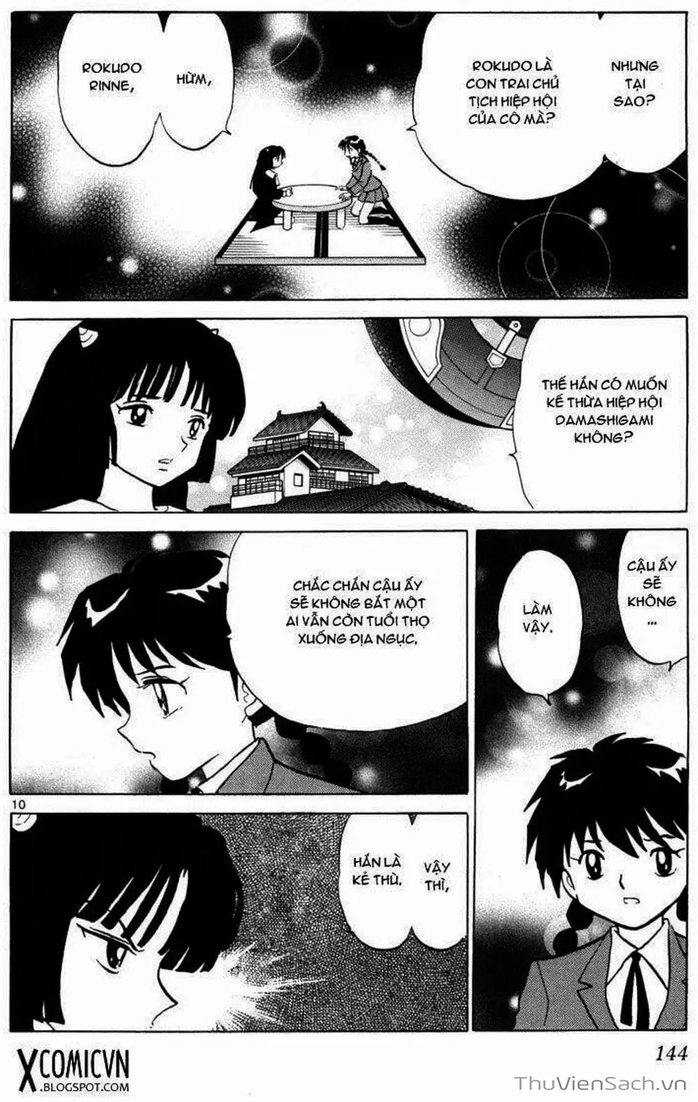 Truyện Tranh Rinne - Cảnh Giới Luân Hồi (Bạn Học Bí Ẩn) trang 4