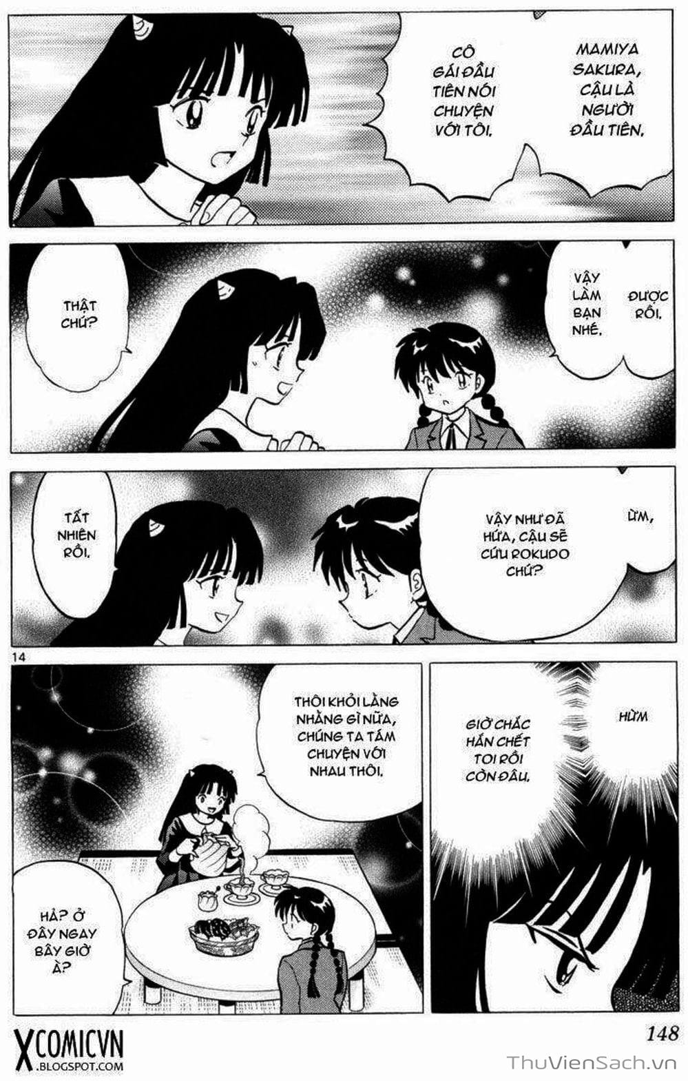 Truyện Tranh Rinne - Cảnh Giới Luân Hồi (Bạn Học Bí Ẩn) trang 4