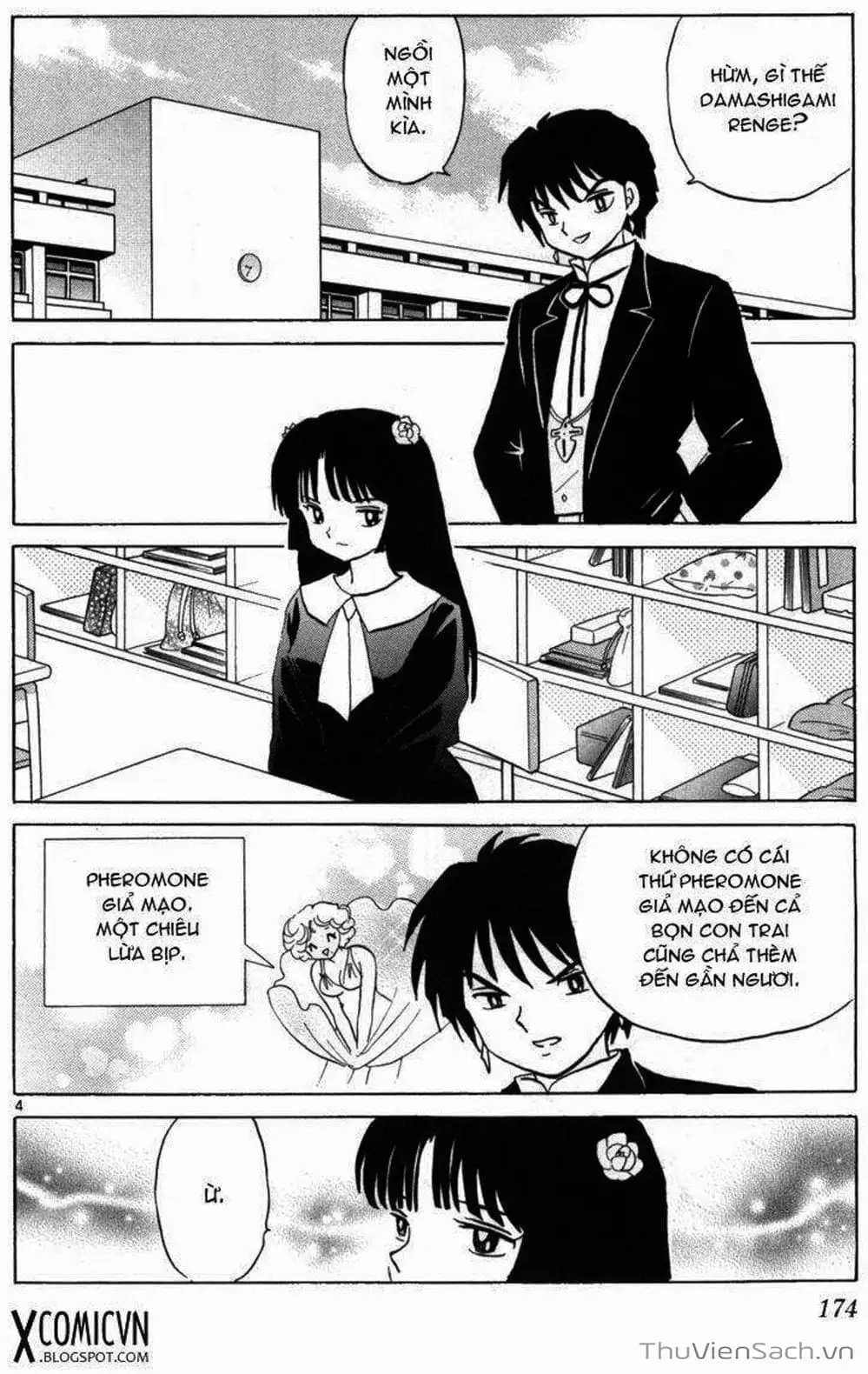 Truyện Tranh Rinne - Cảnh Giới Luân Hồi (Bạn Học Bí Ẩn) trang 4