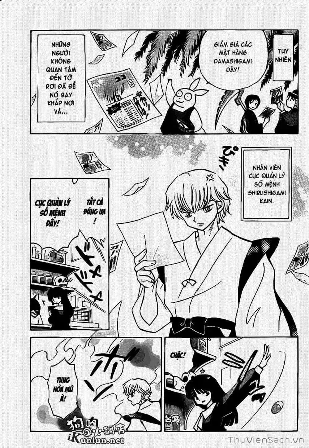 Truyện Tranh Rinne - Cảnh Giới Luân Hồi (Bạn Học Bí Ẩn) trang 4