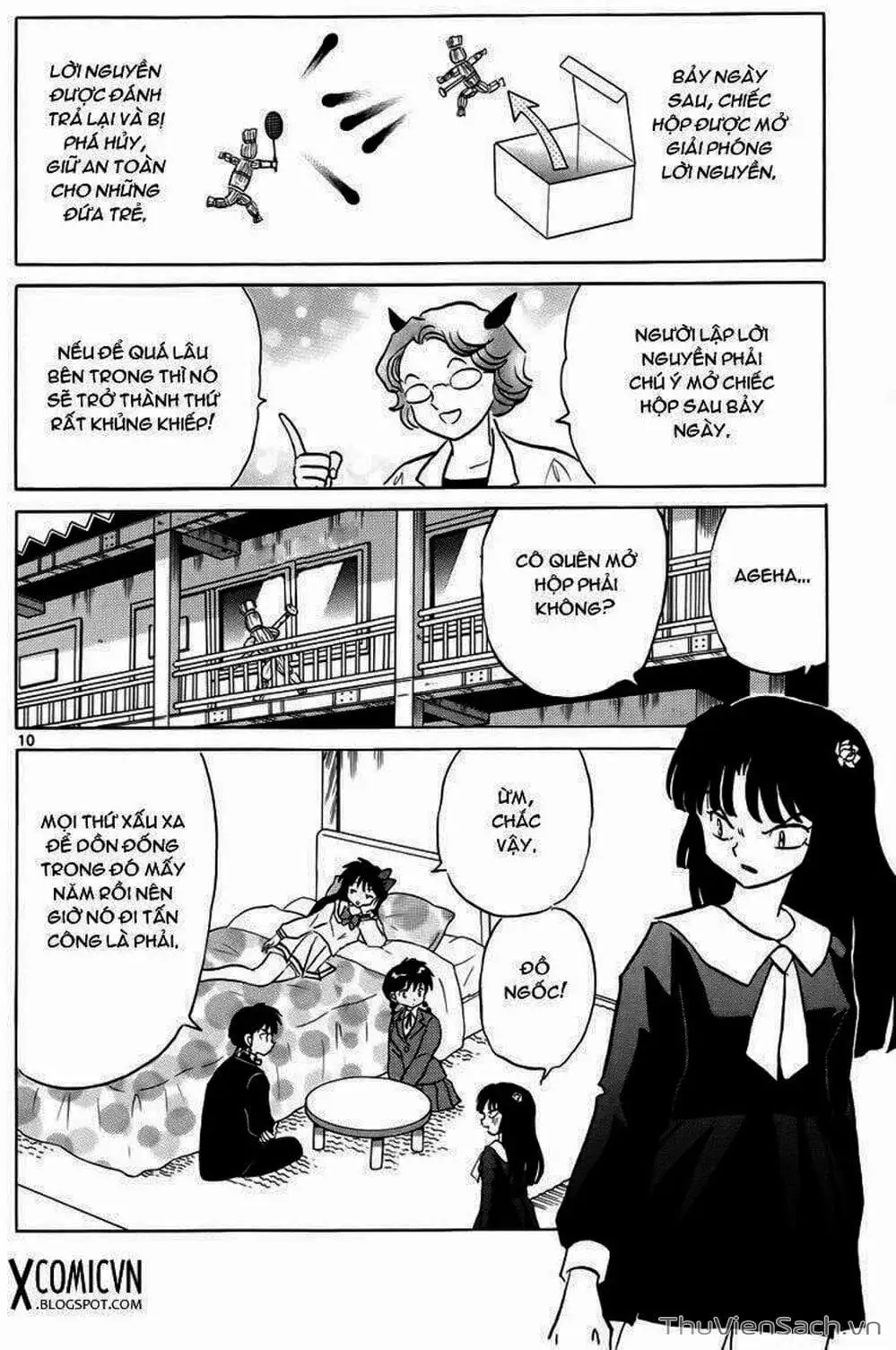 Truyện Tranh Rinne - Cảnh Giới Luân Hồi (Bạn Học Bí Ẩn) trang 4