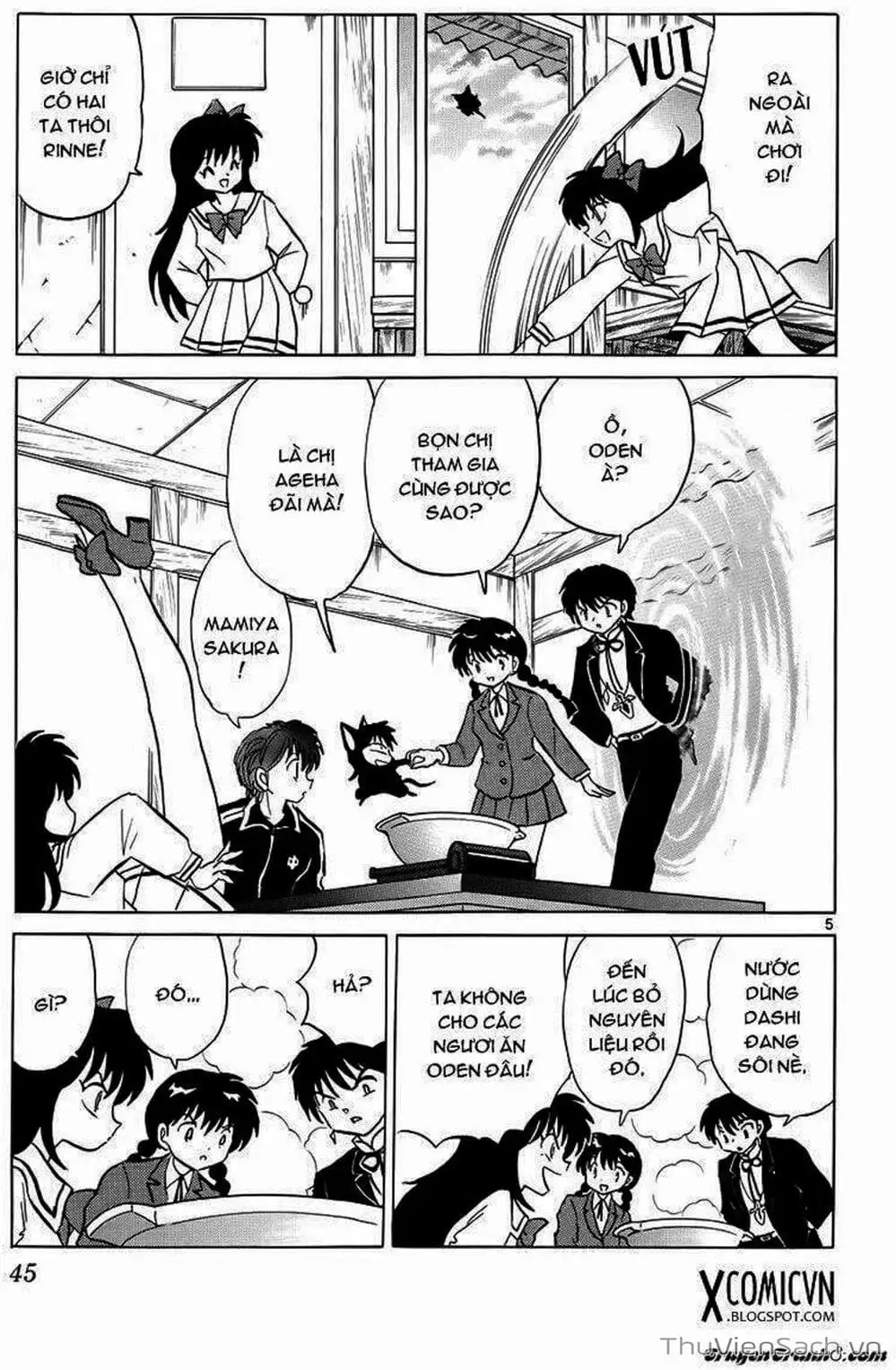 Truyện Tranh Rinne - Cảnh Giới Luân Hồi (Bạn Học Bí Ẩn) trang 4