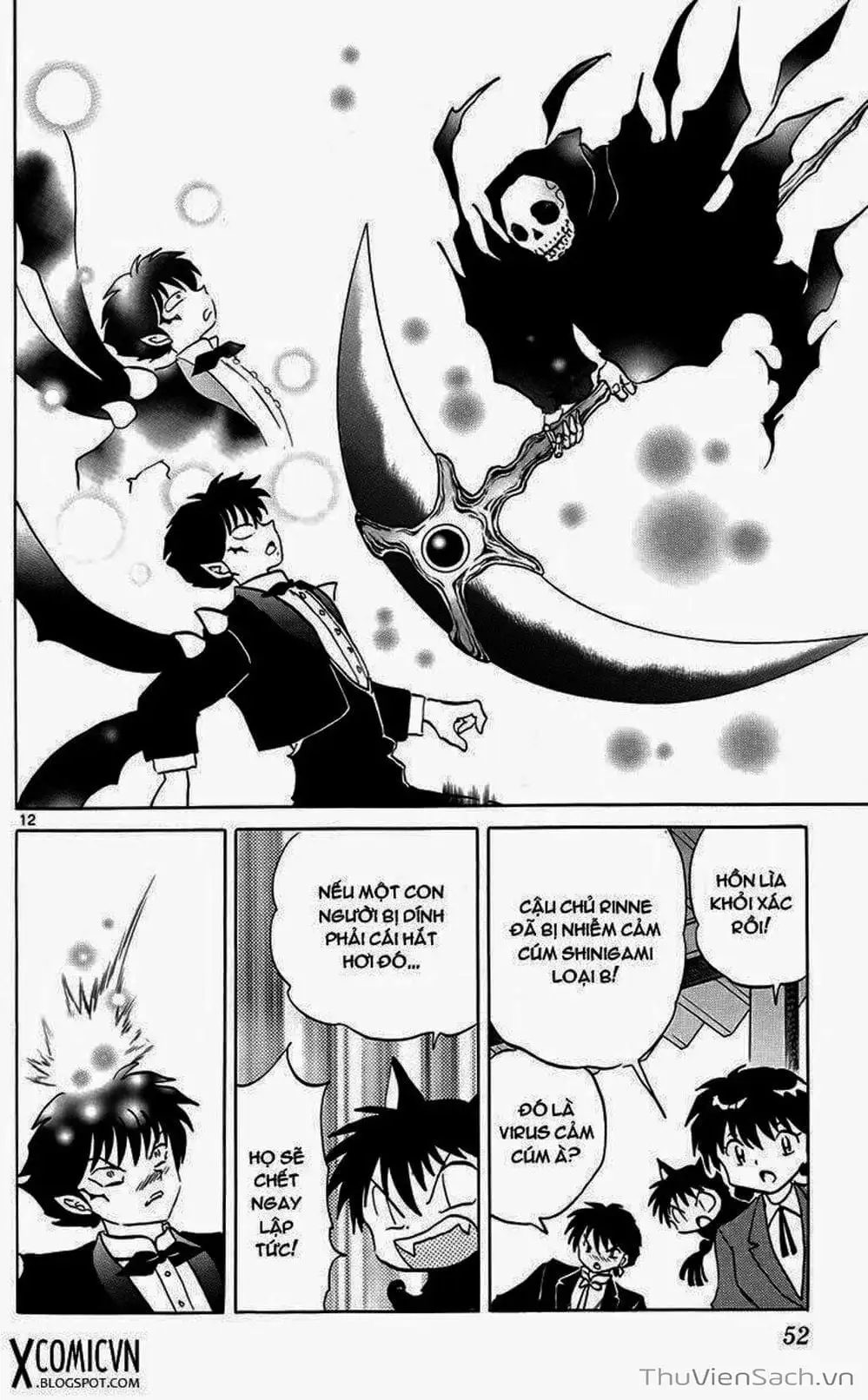 Truyện Tranh Rinne - Cảnh Giới Luân Hồi (Bạn Học Bí Ẩn) trang 4