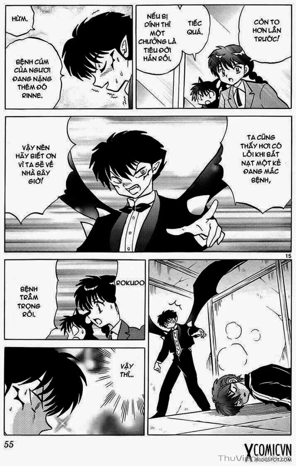 Truyện Tranh Rinne - Cảnh Giới Luân Hồi (Bạn Học Bí Ẩn) trang 4