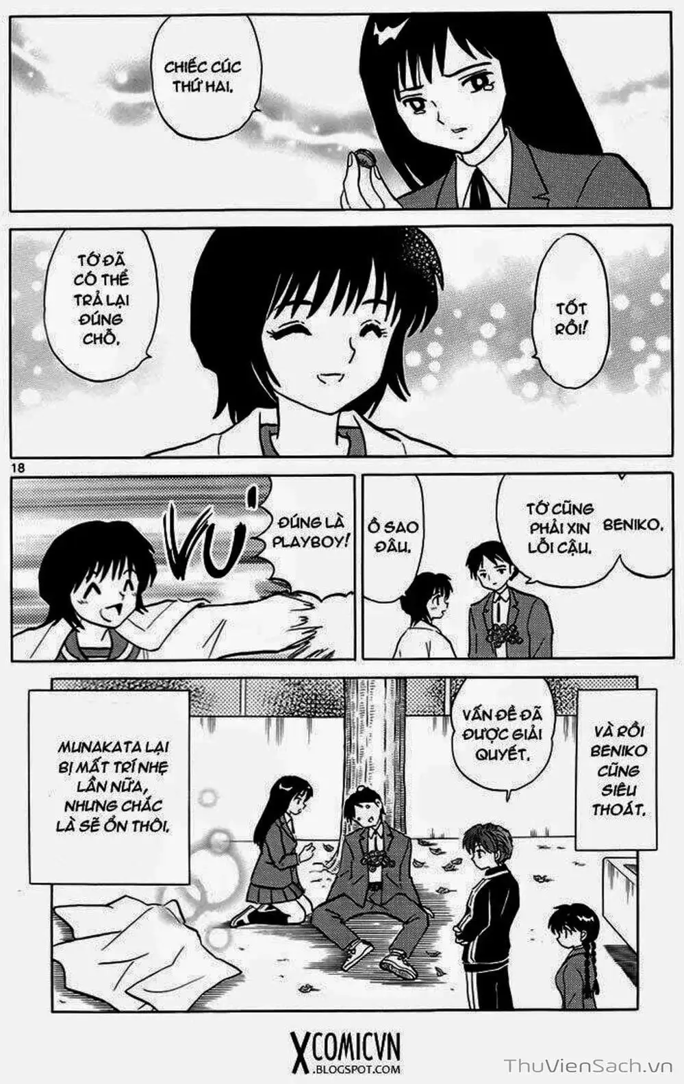 Truyện Tranh Rinne - Cảnh Giới Luân Hồi (Bạn Học Bí Ẩn) trang 4